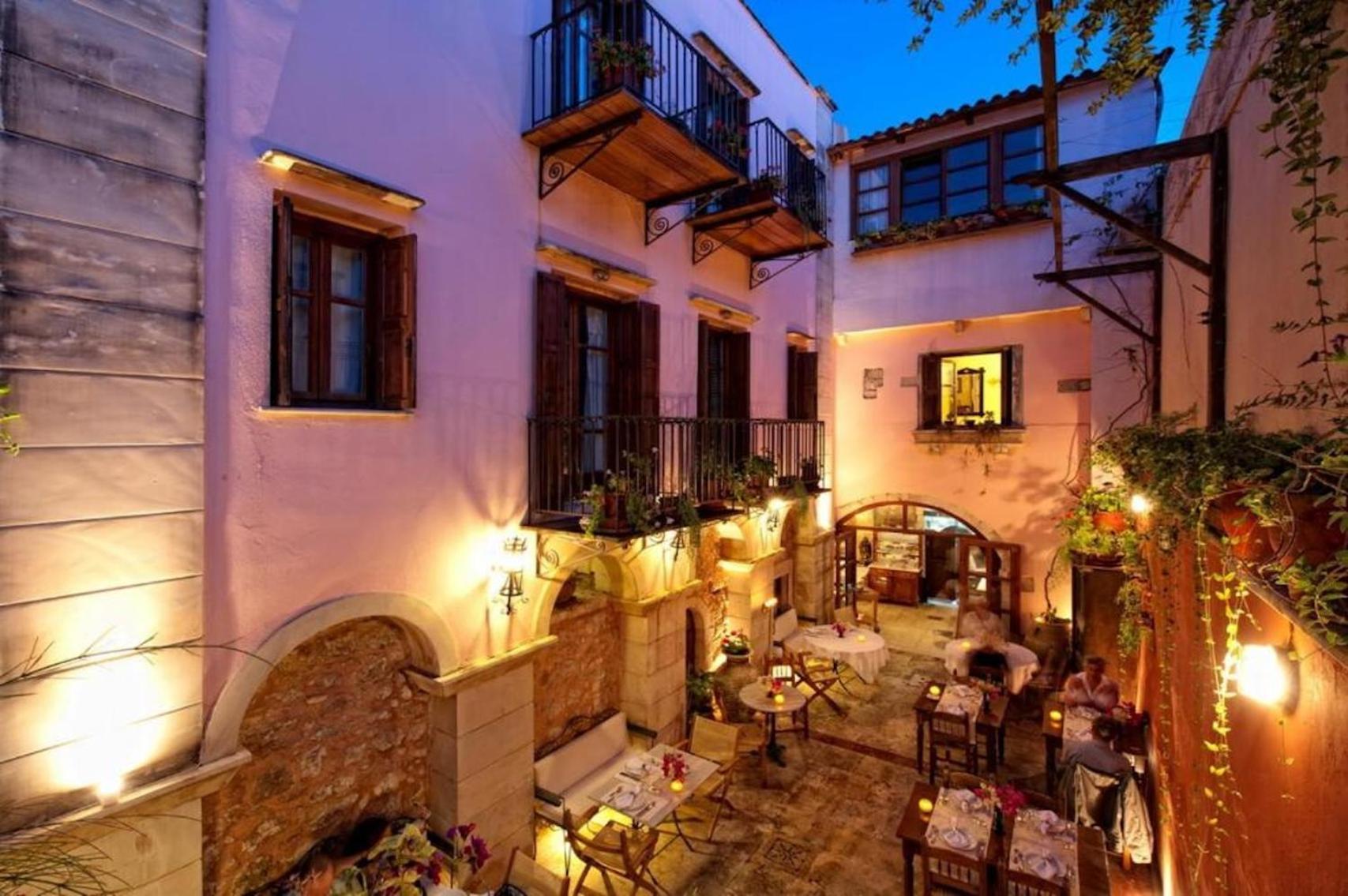 Veneto Boutique Hotel Rethymno  Ngoại thất bức ảnh